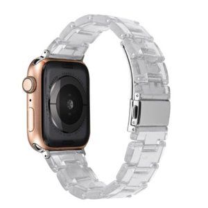 NEW Resin Transparent Strap Band for Apple Watch